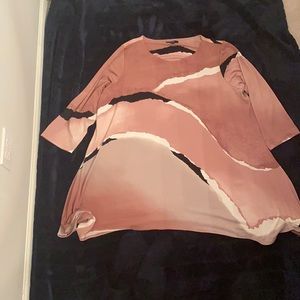 Alfani blush pink tunic